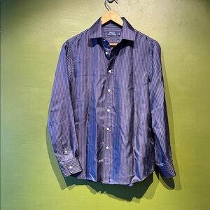 Polo by Ralph Lauren Women’s Silk Button Down Shirt